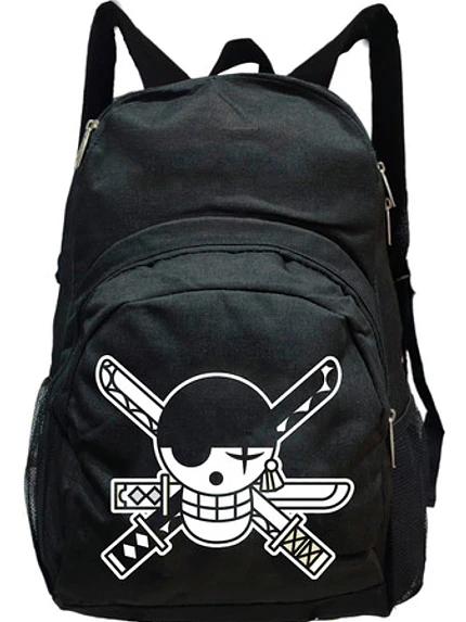 Mochila Zoro Skull One Piece Urbana 20 Litros Grafimax 1