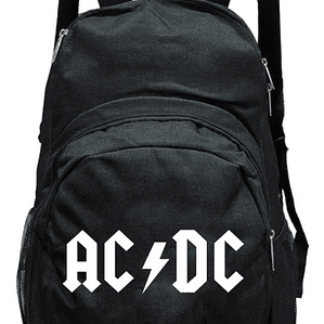 Mochila Acdc Banda Hard Rock Urbana 20 Litros Grafimax