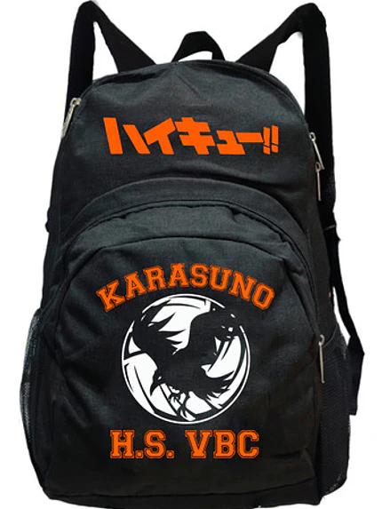 Mochila Haikyuu! Karasuno High School Urbana 20L Anime - Grafimax 1