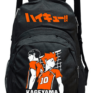 Mochila Haikyuu!! Kageyama Hinata Urbana 20 Litros Grafimax