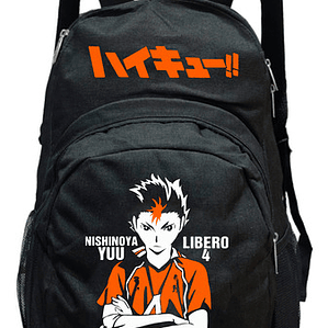 Mochila Haikyuu!! Nishinoya Yuu Urbana 20 Litros Grafimax