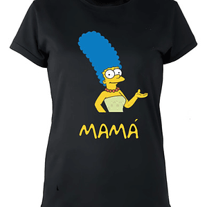 Polera Mamá Marge Simpsons Mujer Familia Grafimax