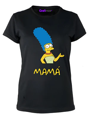Polera Mamá Marge Simpsons Mujer Familia Grafimax
