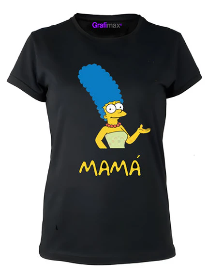Polera Mamá Marge Simpsons Mujer Familia Grafimax 1