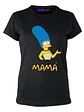 Polera Mamá Marge Simpsons Mujer Familia Grafimax - Miniatura 1