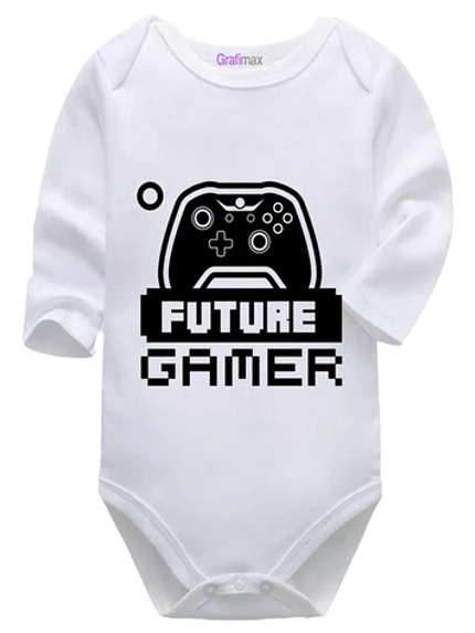 Body Bebé Pilucho Future Gamer Video Juegos Grafimax 1