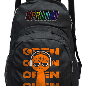 Mochila Sprunki Oren Impermeable Escolar 20 L Grafimax