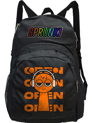 Mochila Sprunki Oren Impermeable Escolar 20 L Grafimax