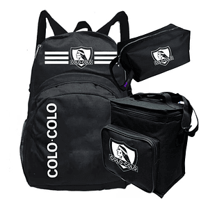 Mochila Colo Colo Pack Lonchera Estuche Escolar Grafimax