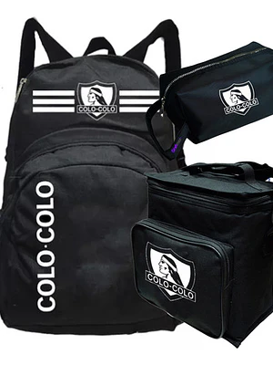 Mochila Colo Colo Pack Lonchera Estuche Escolar Grafimax