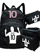 Pack Lionel Messi 10 Mochila Lonchera Estuche Grafimax - Miniatura 1