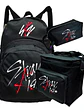 Pack Stray Kids Kpop Mochila Lonchera Estuche Grafimax - Miniatura 1