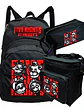 Pack Fnaf Personajes Mochila Lonchera Estuche Grafimax - Miniatura 1