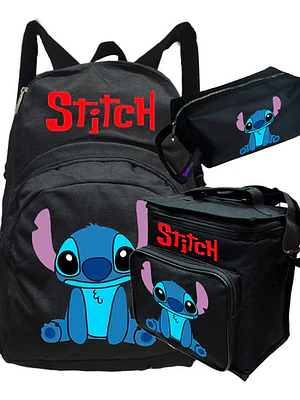 Pack Stitch Mochila Lonchera Estuche Grafimax