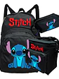 Pack Stitch Mochila Lonchera Estuche Grafimax - Miniatura 1