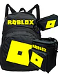 Pack Roblox Logo Rojo Mochila Lonchera Estuche Grafimax - Miniatura 2