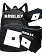 Pack Roblox Logo Rojo Mochila Lonchera Estuche Grafimax - Miniatura 3