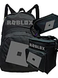Pack Roblox Logo Rojo Mochila Lonchera Estuche Grafimax - Miniatura 5