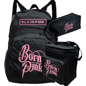 Pack Blackpink Born Pink Mochila Lonchera Estuche Grafimax