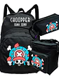 Mochila Chopper One Piece Pack Estuche Lonchera Grafimax - Miniatura 1