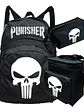 Mochila The Punisher Pack Estuche Lonchera Grafimax - Miniatura 1