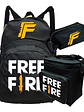 Mochila Free Fire Videojuegos Pack Estuche Lonchera Grafimax - Miniatura 1