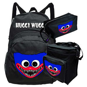 Mochila Huggy Wuggy Juegos Pack Estuche Lonchera Grafimax