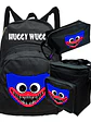 Mochila Huggy Wuggy Juegos Pack Estuche Lonchera Grafimax - Miniatura 1