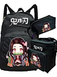 Mochila Nezuko Chibi Anime Pack Lonchera Estuche Grafimax - Miniatura 1