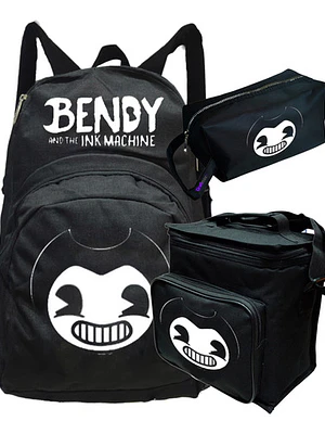 Mochila Bendy And The Ink Pack Lonchera Estuche Grafimax