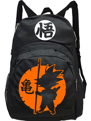 Mochila Goku Pequeño Silueta Dragon Ball Anime Grafimax