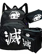 Mochila Tanjiro Mascara Anime Pack Lonchera Estuche Grafimax - Miniatura 1