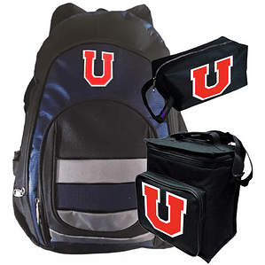 Mochila Universidad De Chile Lonchera Estuche Grafimax