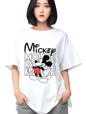 Polera Oversize Mickey Mouse Caricaturas Grafimax