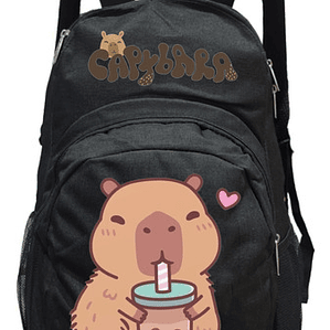 Mochila Capibara Carpincho Kawaii Diseños Grafimax