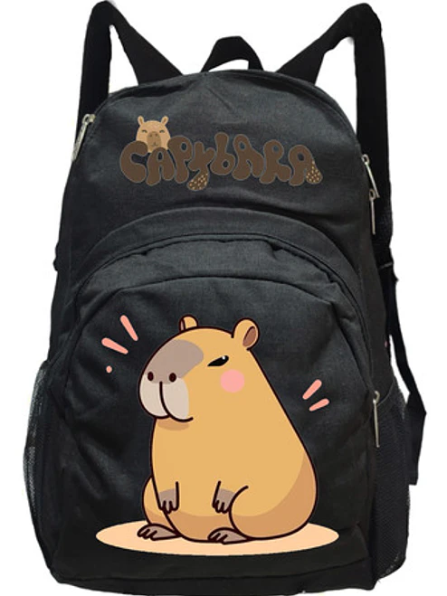Mochila Capibara Carpincho Kawaii Diseños Grafimax 25