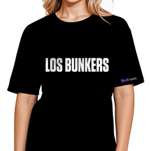 Polera Mujer Los Bunkers Oversize Grafimax