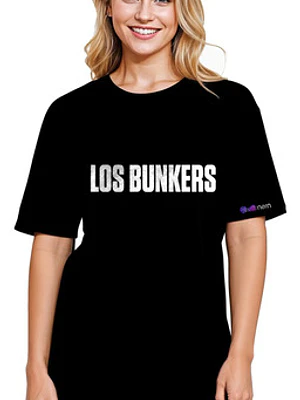 Polera Mujer Los Bunkers Oversize Grafimax