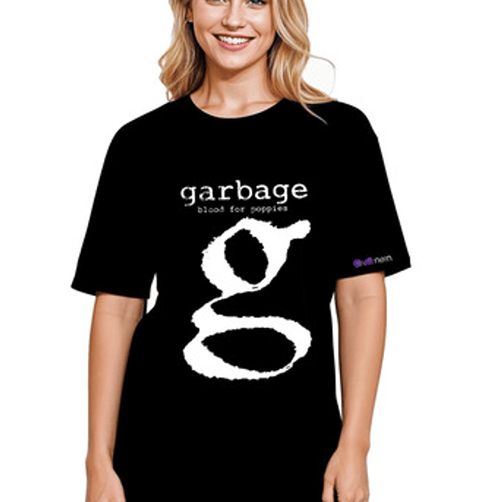 Polera Mujer Garbage Oversize Grafimax 1