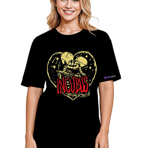 Polera Mujer Incubus Oversize Grafimax