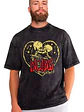 Polera Incubus Efecto Jeans Desgastada Grafimax - Miniatura 1