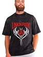 Polera Linkin Park Efecto Jeans Desgastada Grafimax - Miniatura 1