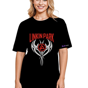 Polera Mujer Linkin Park Oversize Grafimax
