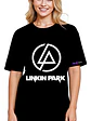 Polera Mujer Linkin Park Logo Oversize Grafimax - Miniatura 1