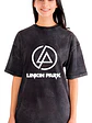 Polera Mujer Linkin Park Logo Efecto Desgastada Grafimax - Miniatura 1