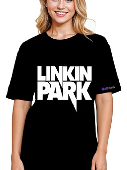 Polera Mujer Linkin Park Rock Oversize Grafimax 1