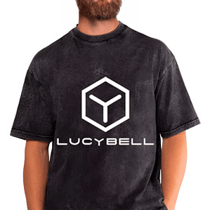 Polera Lucybell Efecto Jeans Desgastada Grafimax