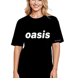 Polera Mujer Oasis Oversize Grafimax