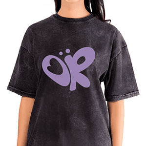 Polera Mujer Olivia Rodrigo Efecto Jeans Desgastada Música - Grafimax