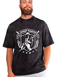 Polera Johnny Ramone Efecto Jeans Desgastada Grafimax - Miniatura 1